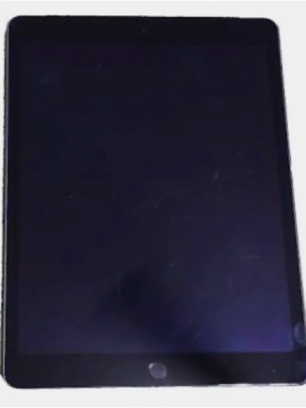 Apple Black Tablet with Home Button